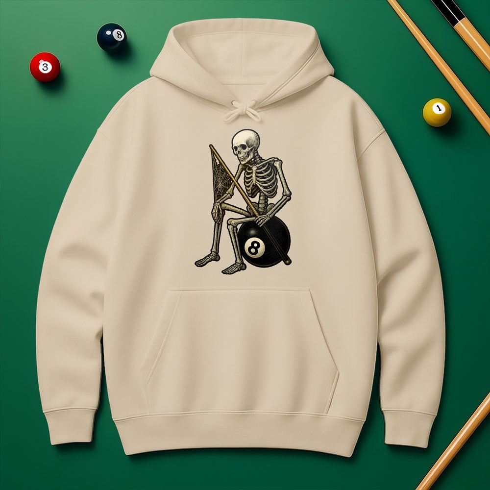 "Wait for Your Shot" Grim Reaper Pool Hoodie