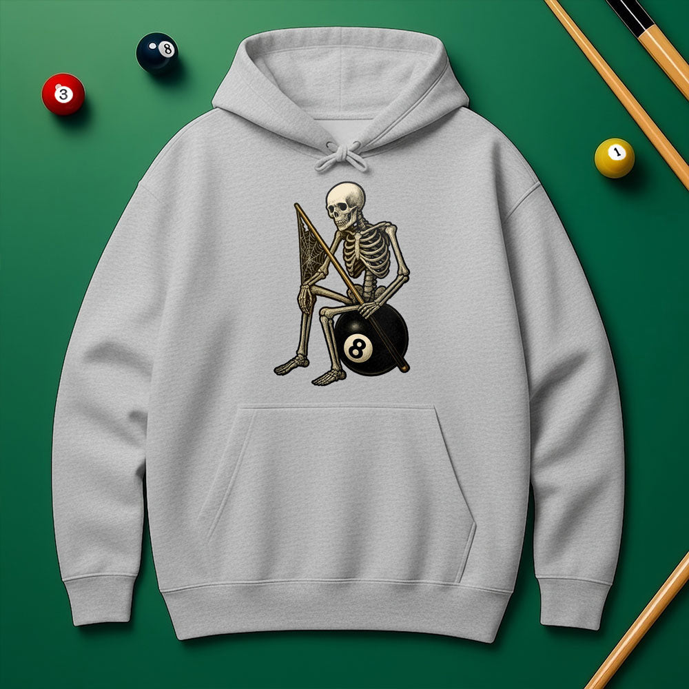 "Wait for Your Shot" Grim Reaper Pool Hoodie