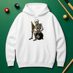 "Wait for Your Shot" Grim Reaper Pool Hoodie