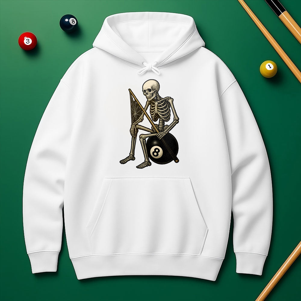 "Wait for Your Shot" Grim Reaper Pool Hoodie