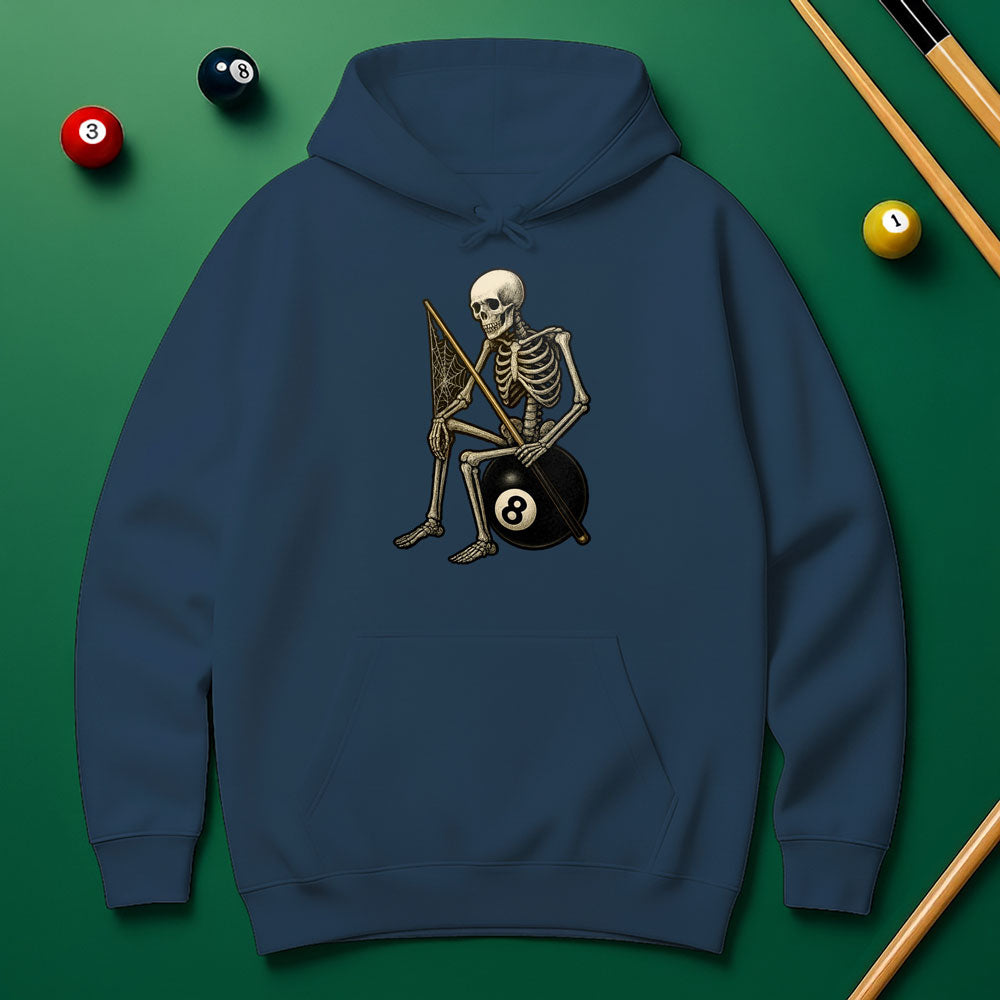 "Wait for Your Shot" Grim Reaper Pool Hoodie