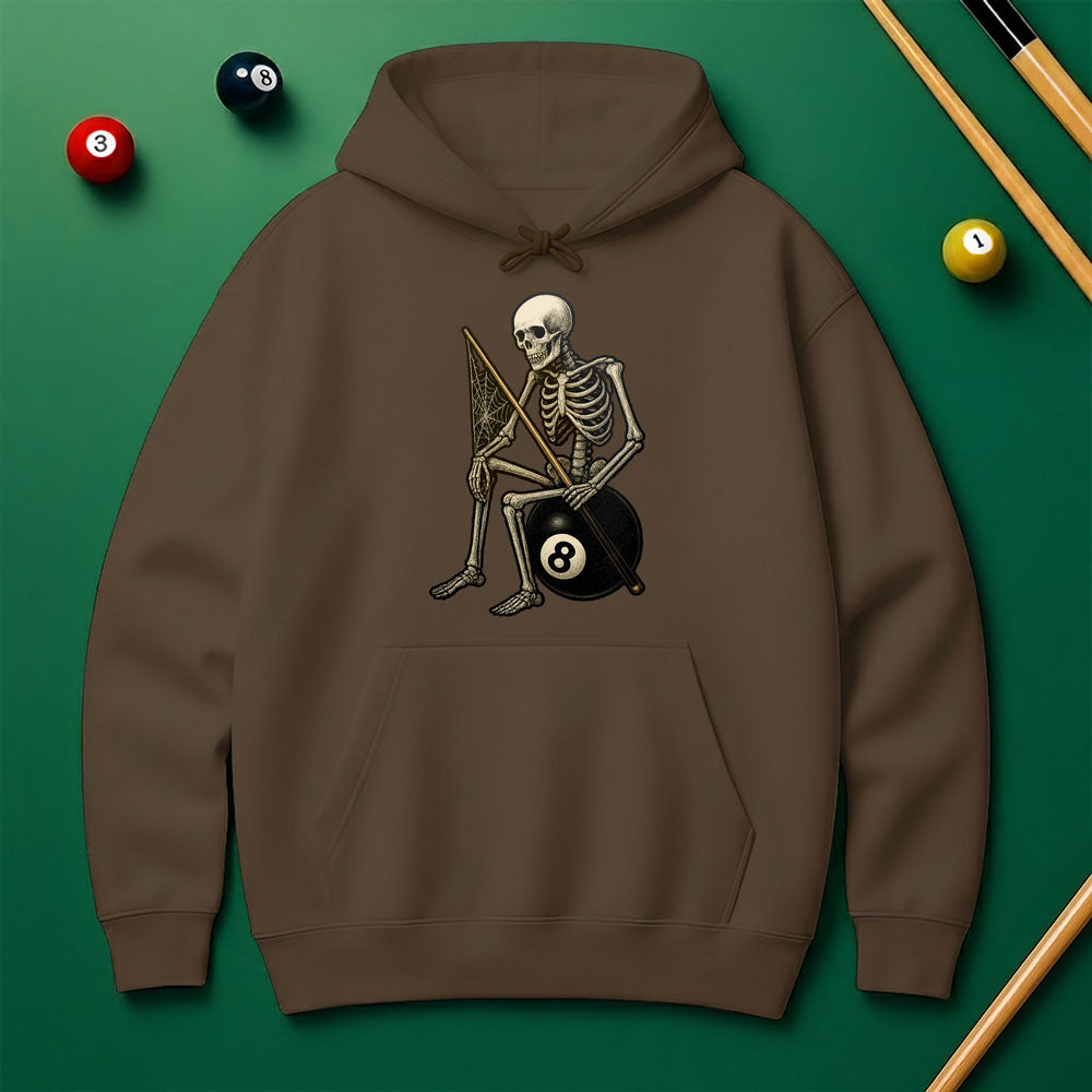 "Wait for Your Shot" Grim Reaper Pool Hoodie