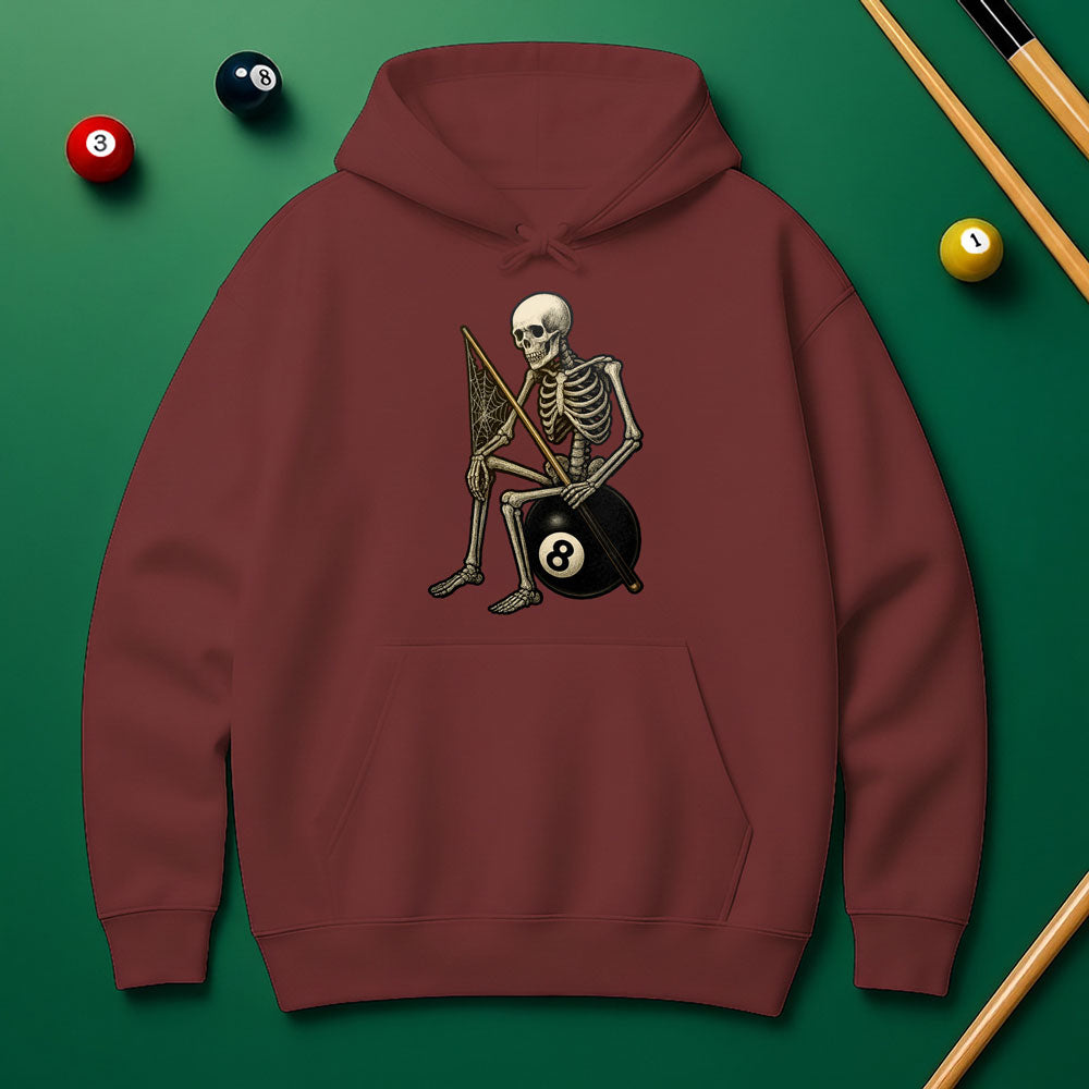 "Wait for Your Shot" Grim Reaper Pool Hoodie