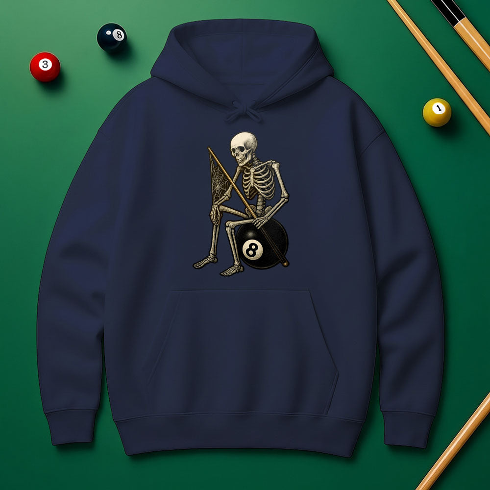 "Wait for Your Shot" Grim Reaper Pool Hoodie