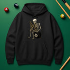 "Wait for Your Shot" Grim Reaper Pool Hoodie