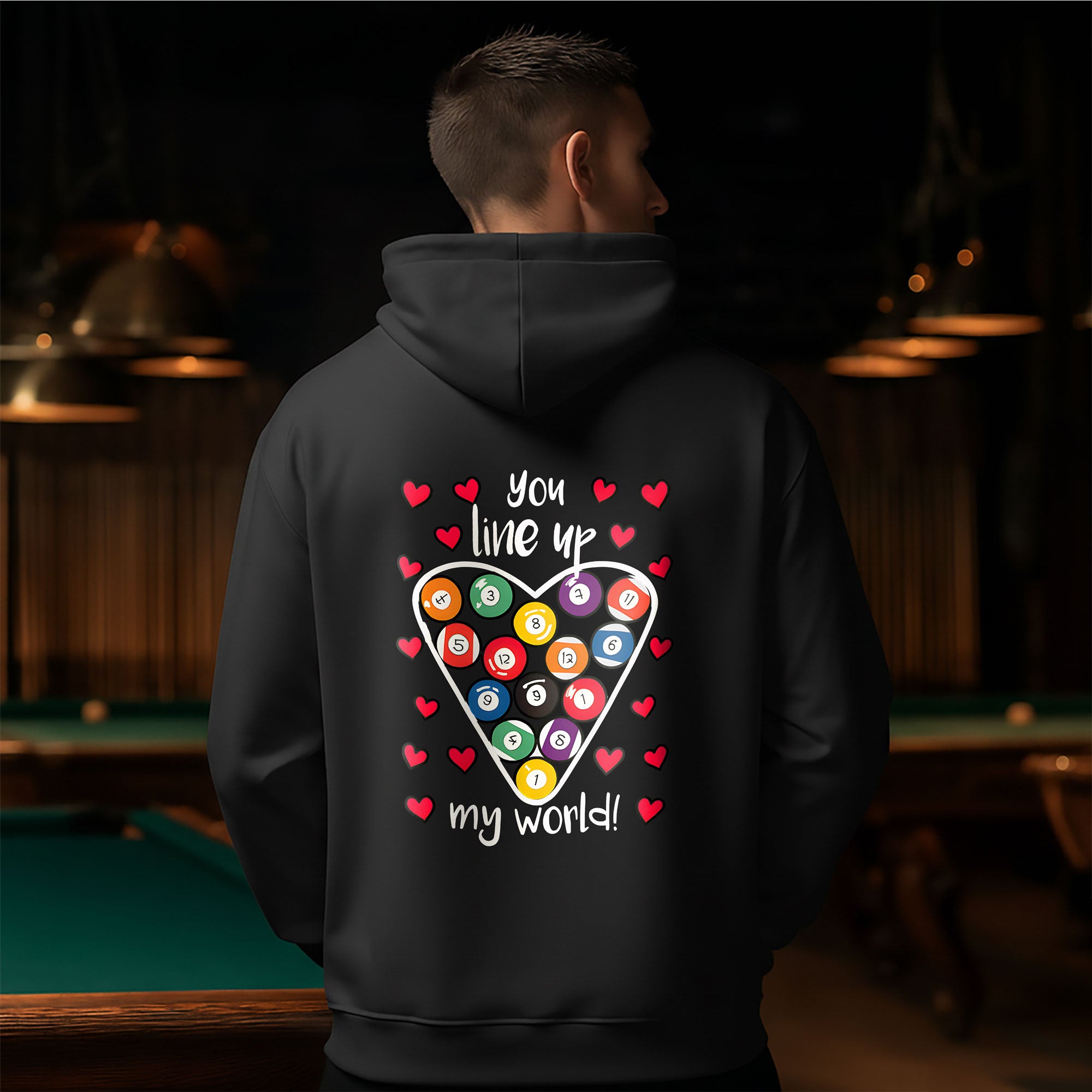 You Line Up My Life Hoodie – Perfect Gift for Pool Lovers