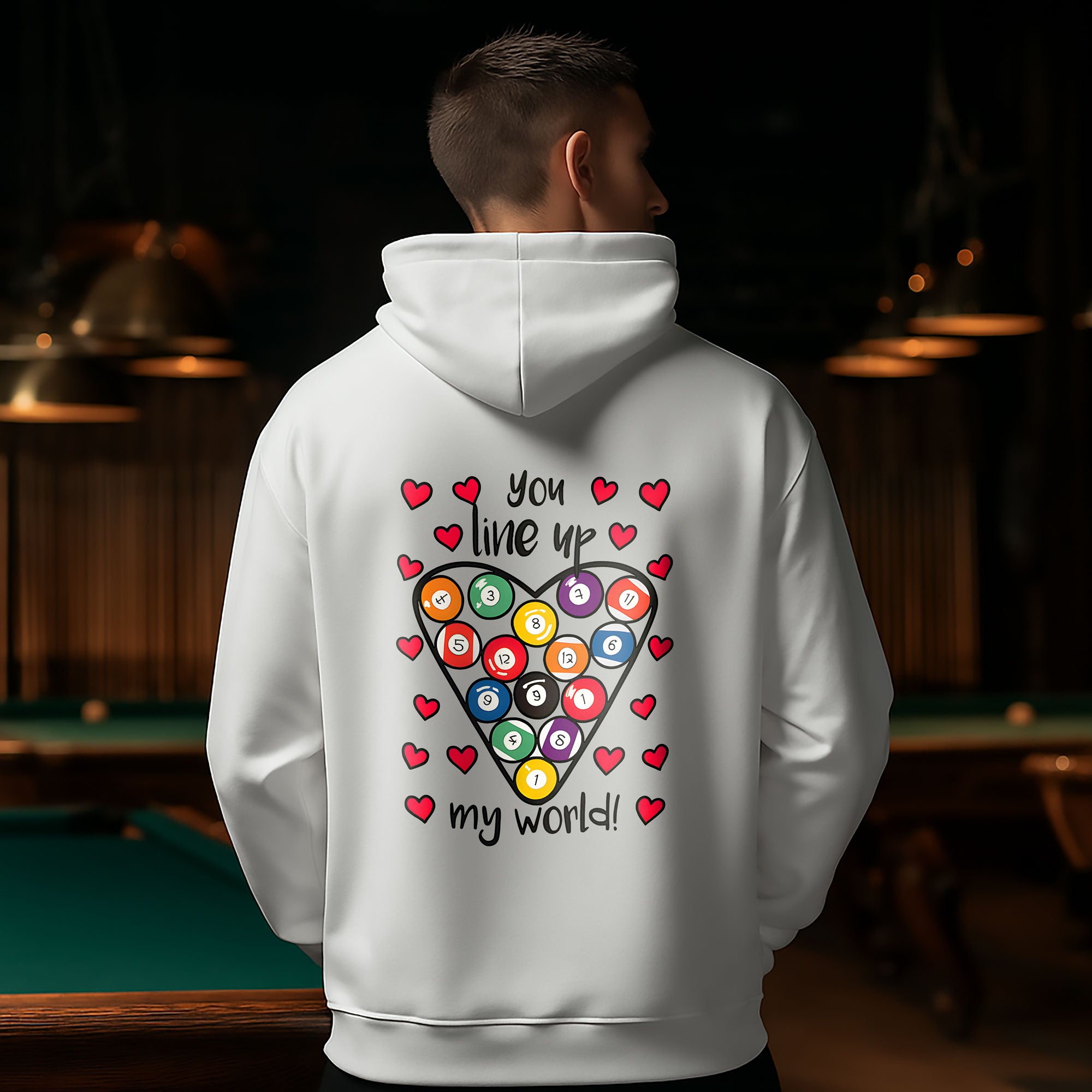 You Line Up My Life Hoodie – Perfect Gift for Pool Lovers