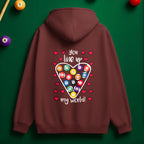 You Line Up My Life Hoodie – Perfect Gift for Pool Lovers