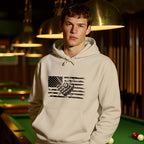 Billiards & USA Flag Hoodie