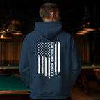 Billiards & USA Flag Hoodie