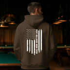 Billiards & USA Flag Hoodie