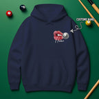 Custom Team Name Lip Lock 8-Ball Hoodie