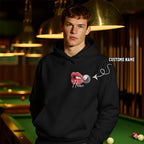 Custom Team Name Lip Lock 8-Ball Hoodie