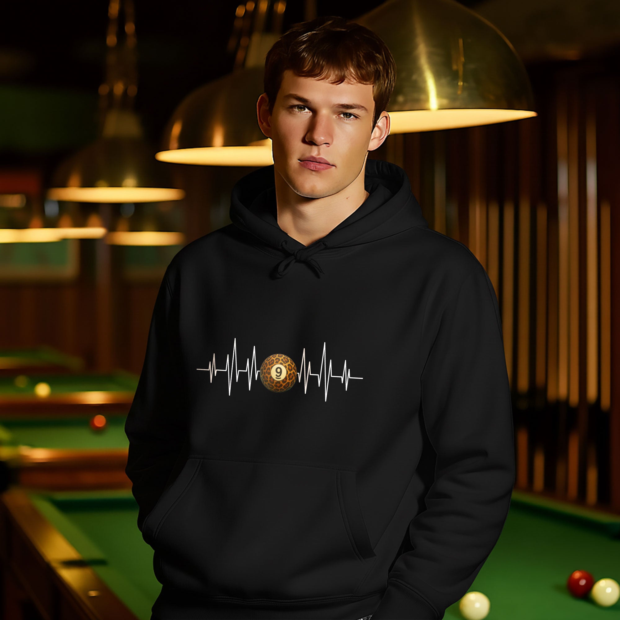 Love Billiards All In For Love And The Game - Hoodie