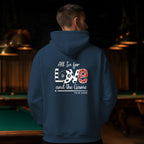 Love Billiards All In For Love And The Game - Hoodie