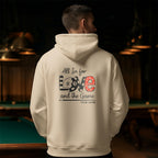 Love Billiards All In For Love And The Game - Hoodie