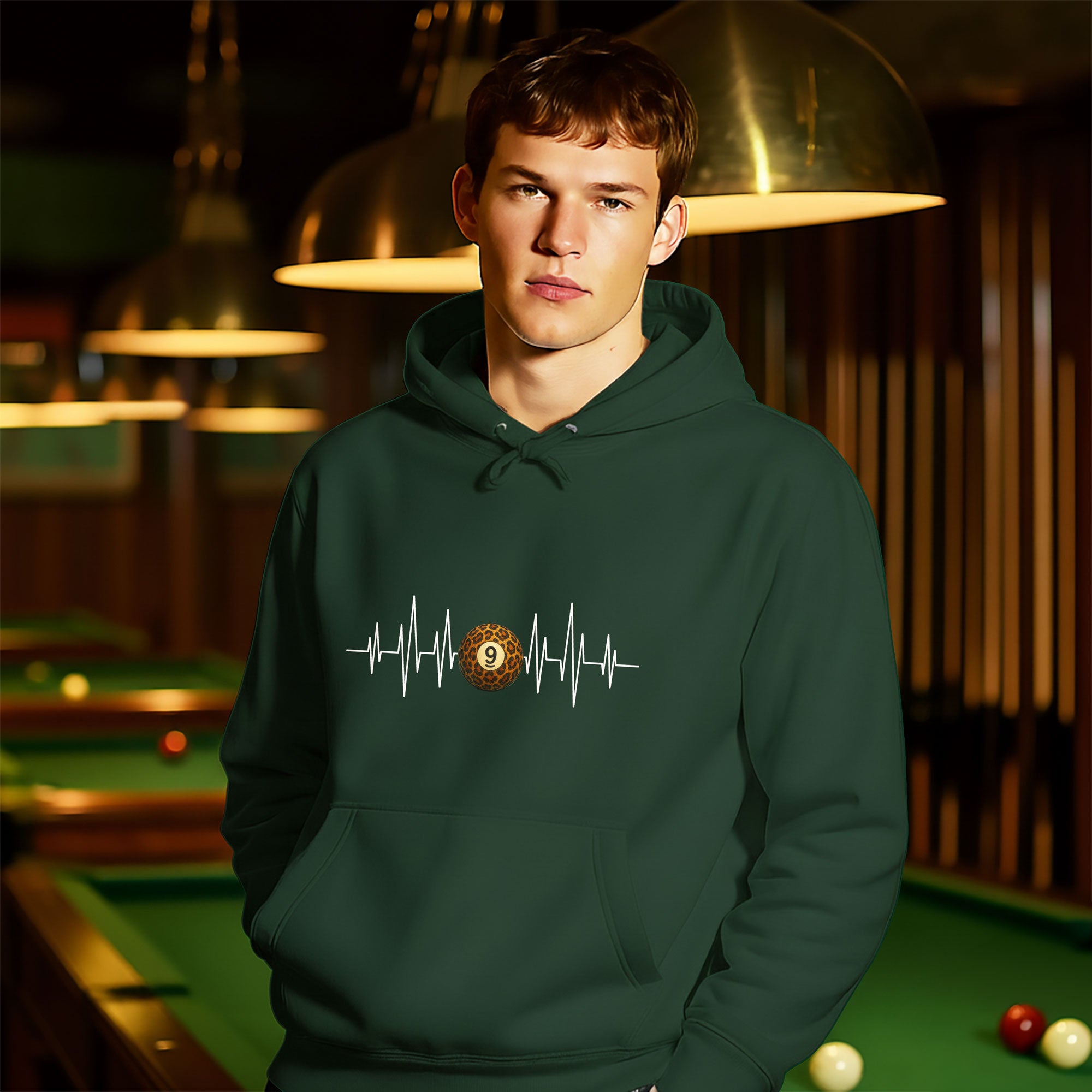 Love Billiards All In For Love And The Game - Hoodie