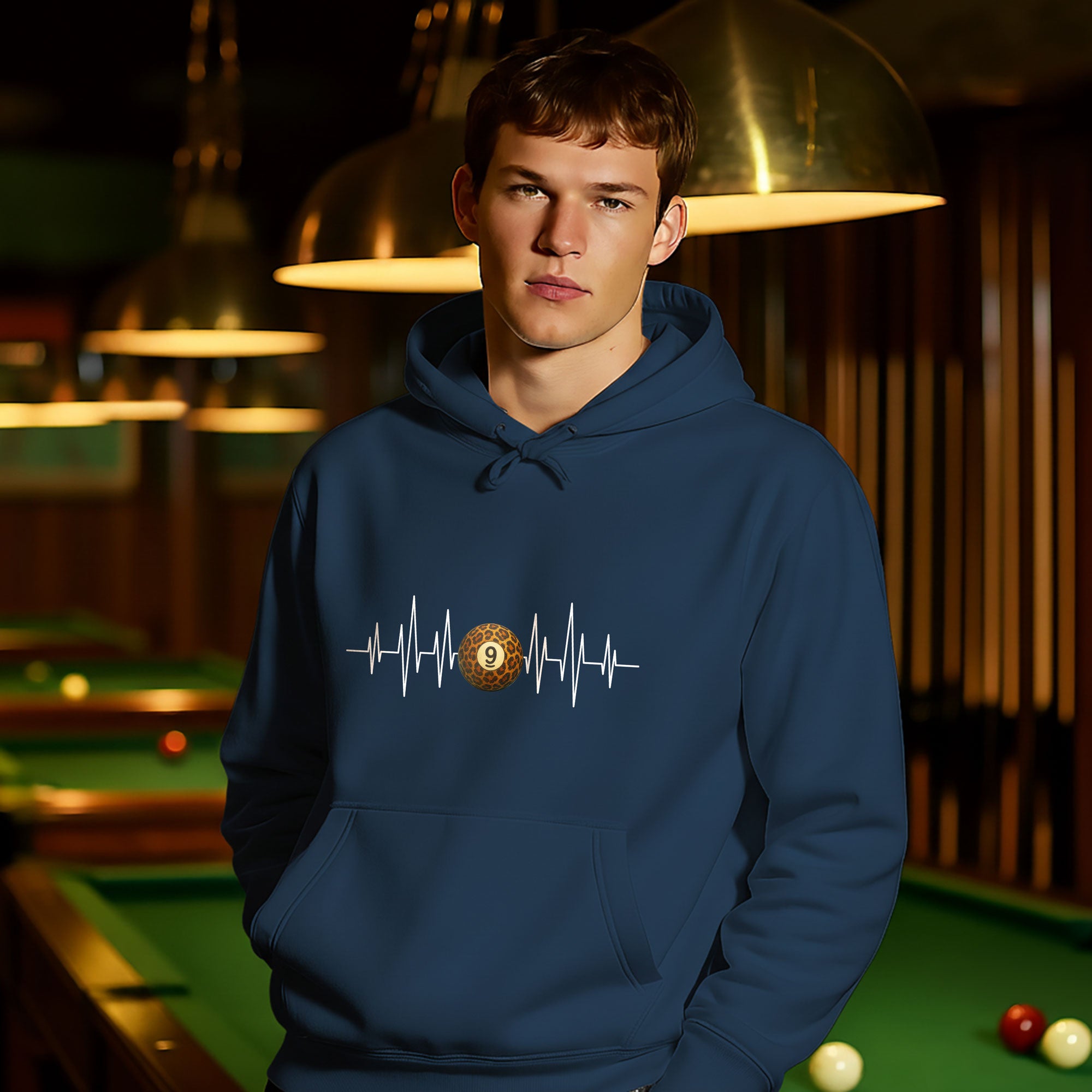 Love Billiards All In For Love And The Game - Hoodie