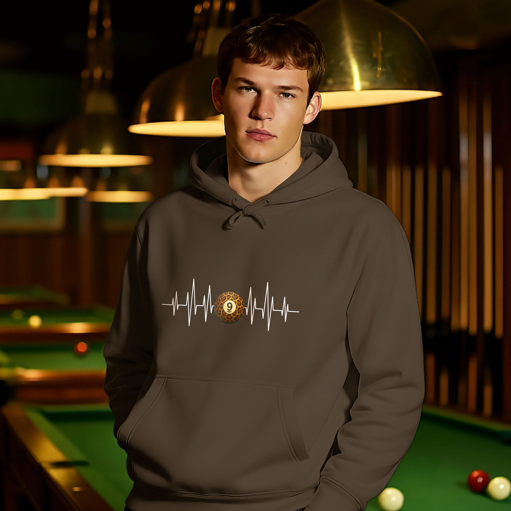Love Billiards All In For Love And The Game - Hoodie