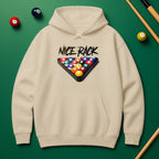 "Nice Rack" Billiards Humor Hoodie