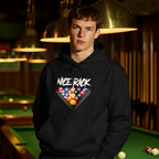 "Nice Rack" Billiards Humor Hoodie