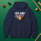 "Nice Rack" Billiards Humor Hoodie