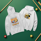 Pool & Beer Hoodie – Funny Billiards Sweatshirt for Pool Players