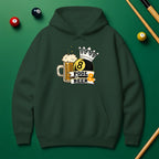 Pool & Beer Hoodie – Funny Billiards Sweatshirt for Pool Players