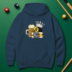 Pool & Beer Hoodie – Funny Billiards Sweatshirt for Pool Players