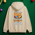 Pool & Beer Hoodie – Funny Billiards Sweatshirt for Pool Players