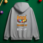 Pool & Beer Hoodie – Funny Billiards Sweatshirt for Pool Players