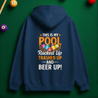 Pool & Beer Hoodie – Funny Billiards Sweatshirt for Pool Players