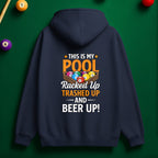Pool & Beer Hoodie – Funny Billiards Sweatshirt for Pool Players
