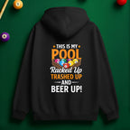 Pool & Beer Hoodie – Funny Billiards Sweatshirt for Pool Players