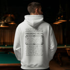 “Swearing Helps.” Billiards Rage Hoodie