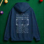“Swearing Helps.” Billiards Rage Hoodie