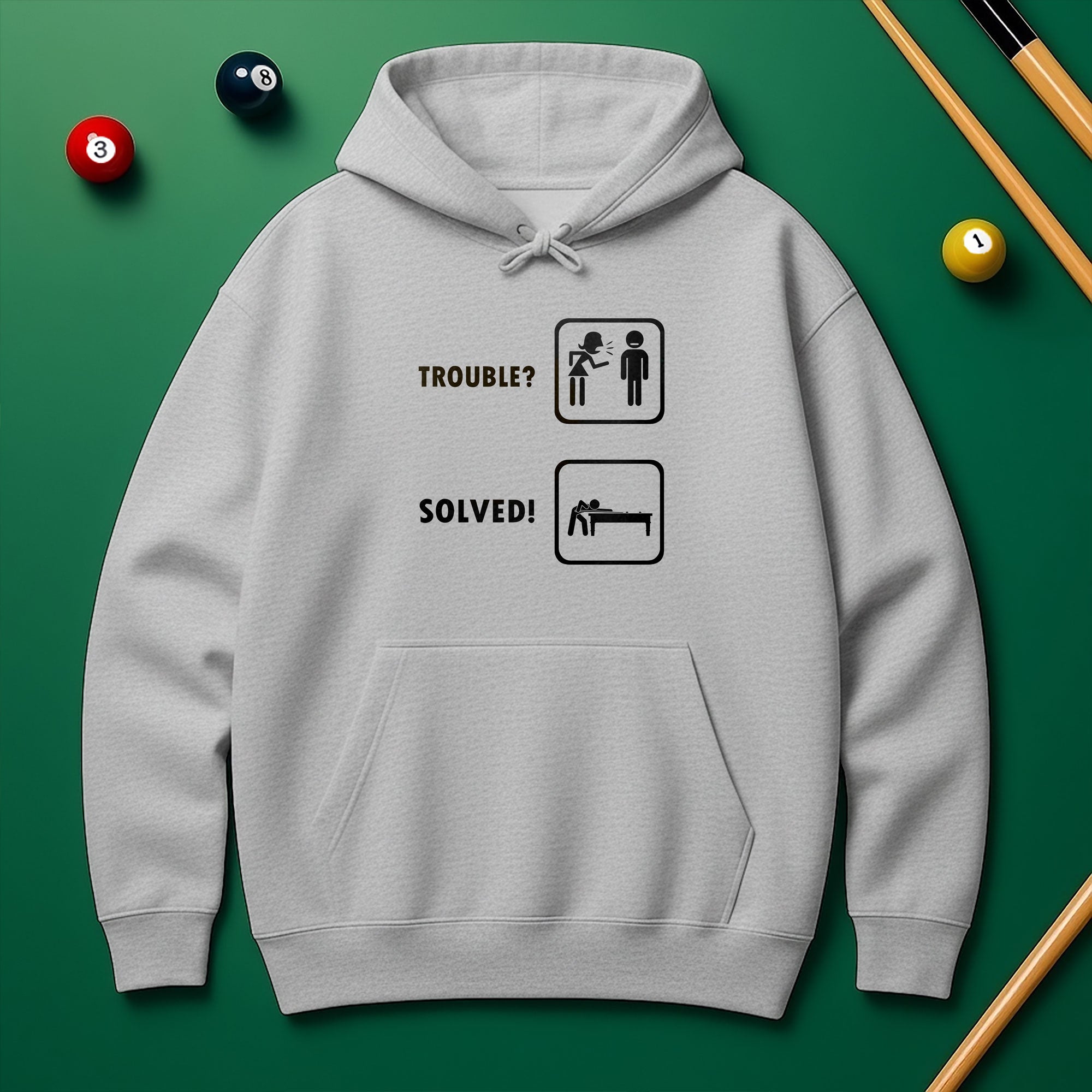 Trouble Solved! Relationship Hoodie