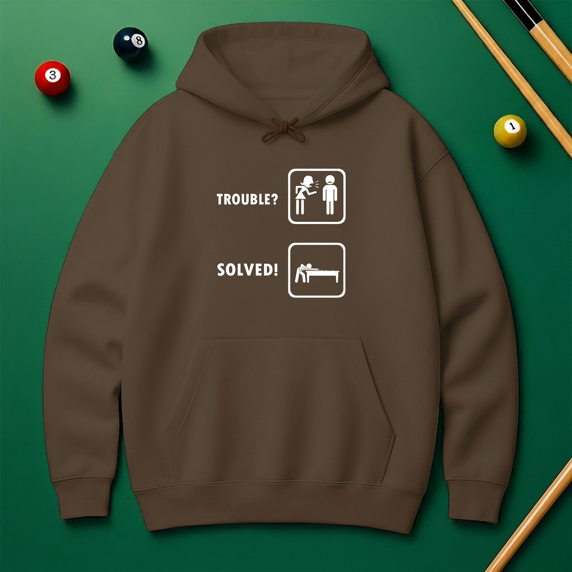 Trouble Solved! Relationship Hoodie